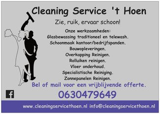 Cleaning Service t Hoen